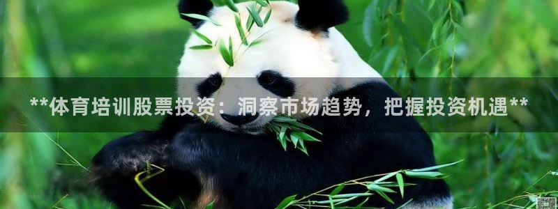 欧陆娱乐有风险吗：**体育培训股票投资：洞察市场趋势
