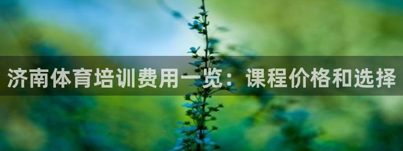 欧陆娱乐注册链接安全吗知乎：济南体育培训费用一览：课